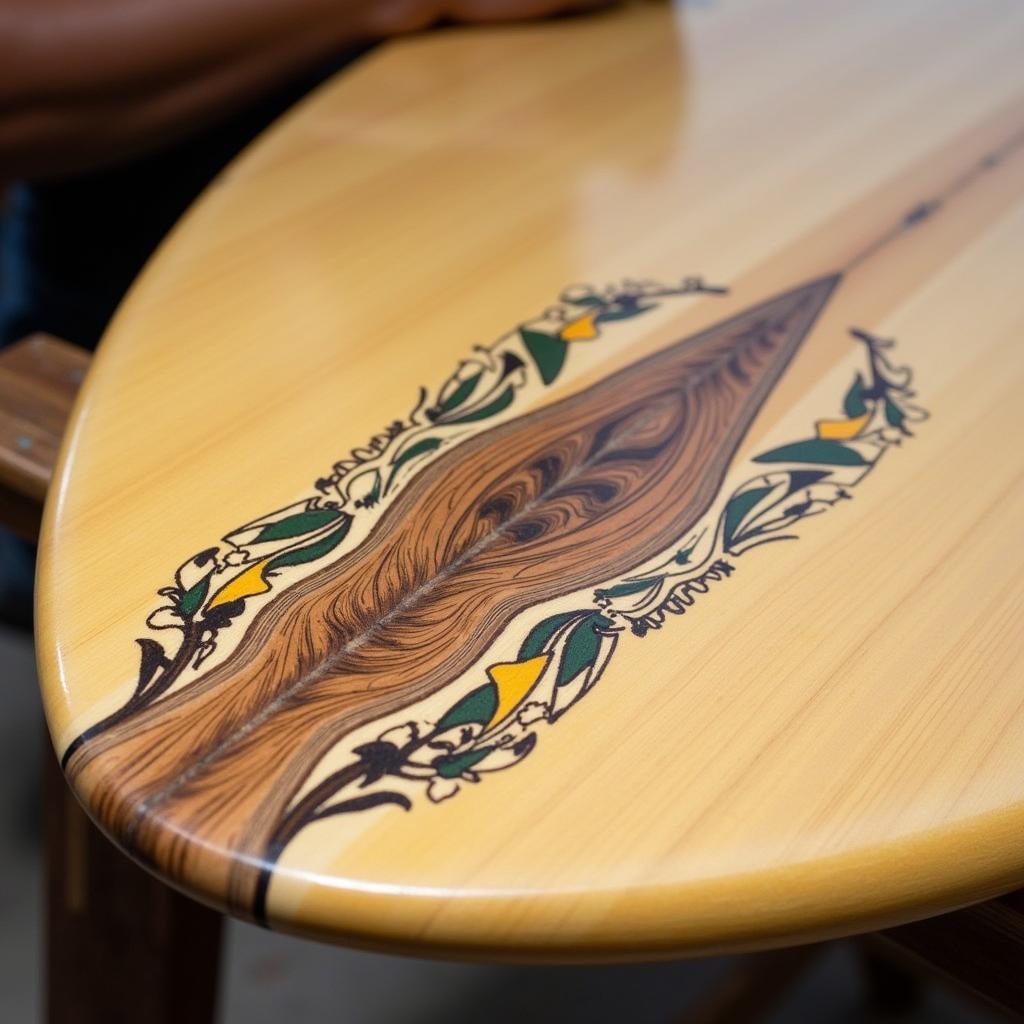 Handmade Country Surfboards with Detailed Craftsmanship