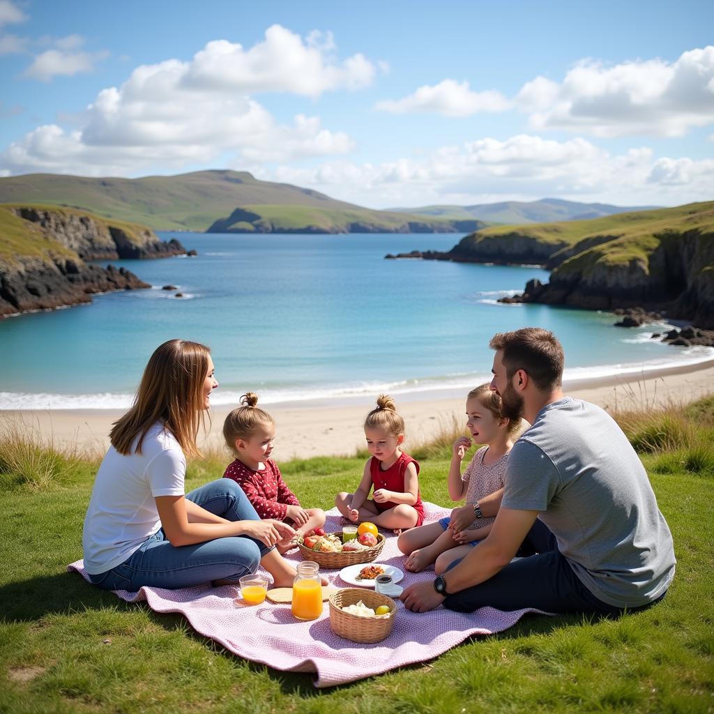 Cuộc sống yên bình Hebrides Scotland