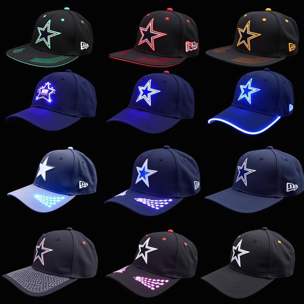 Dallas Cowboys Light Up Hat Styles