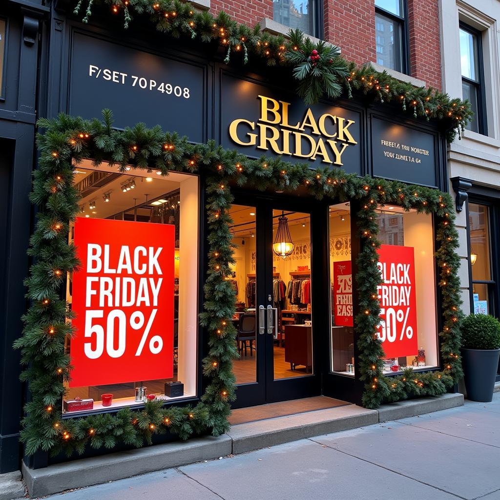 Địa điểm mua sắm Black Friday ở New York