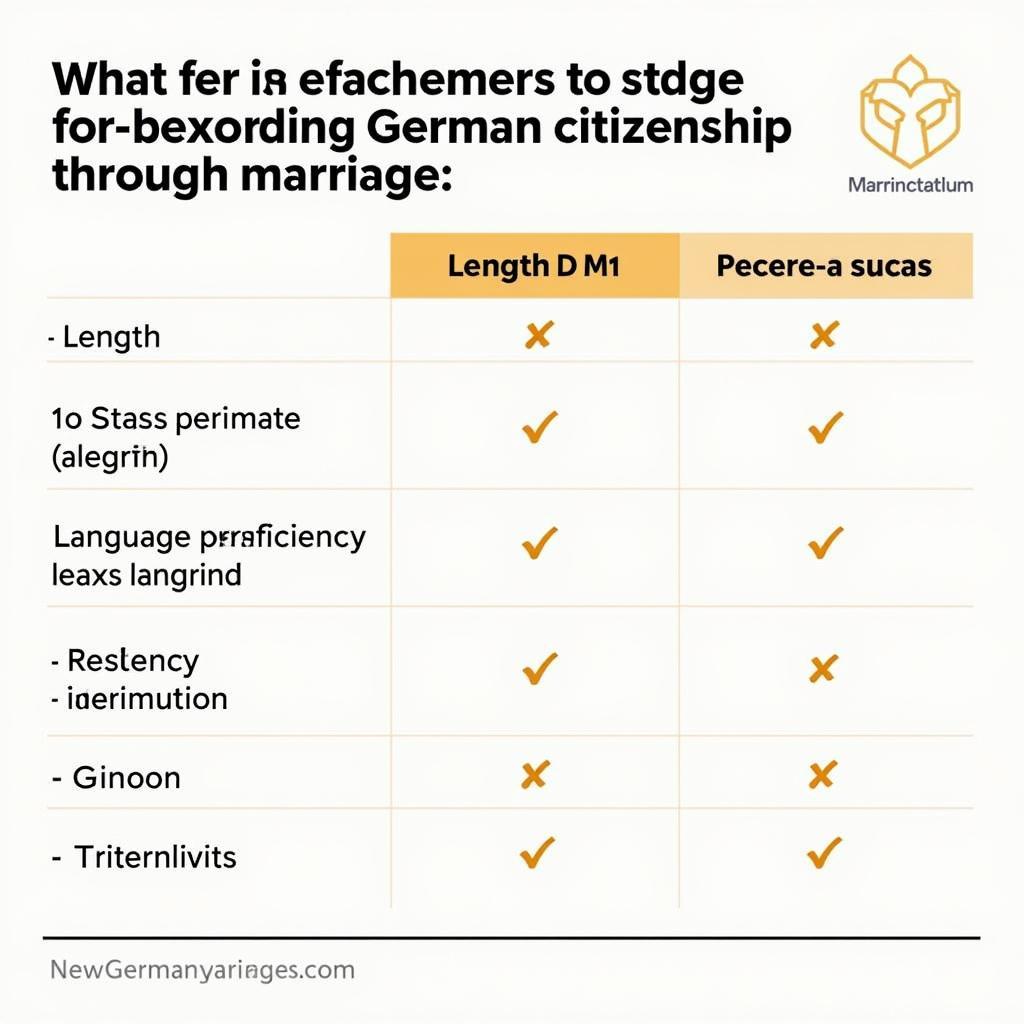German Citizenship by Marriage Requirements
