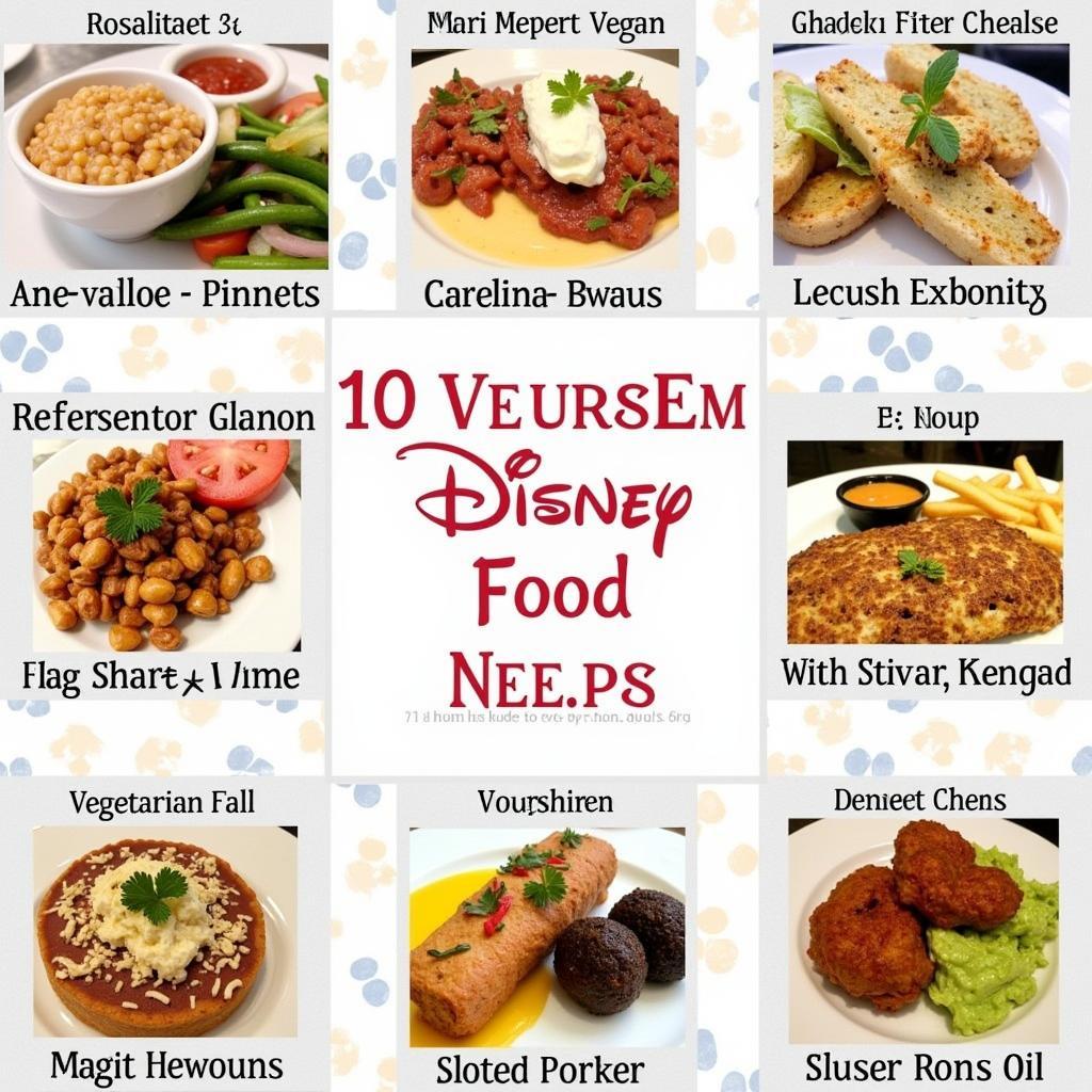 Disney Vegetarian, Vegan, and Gluten-Free Food Options