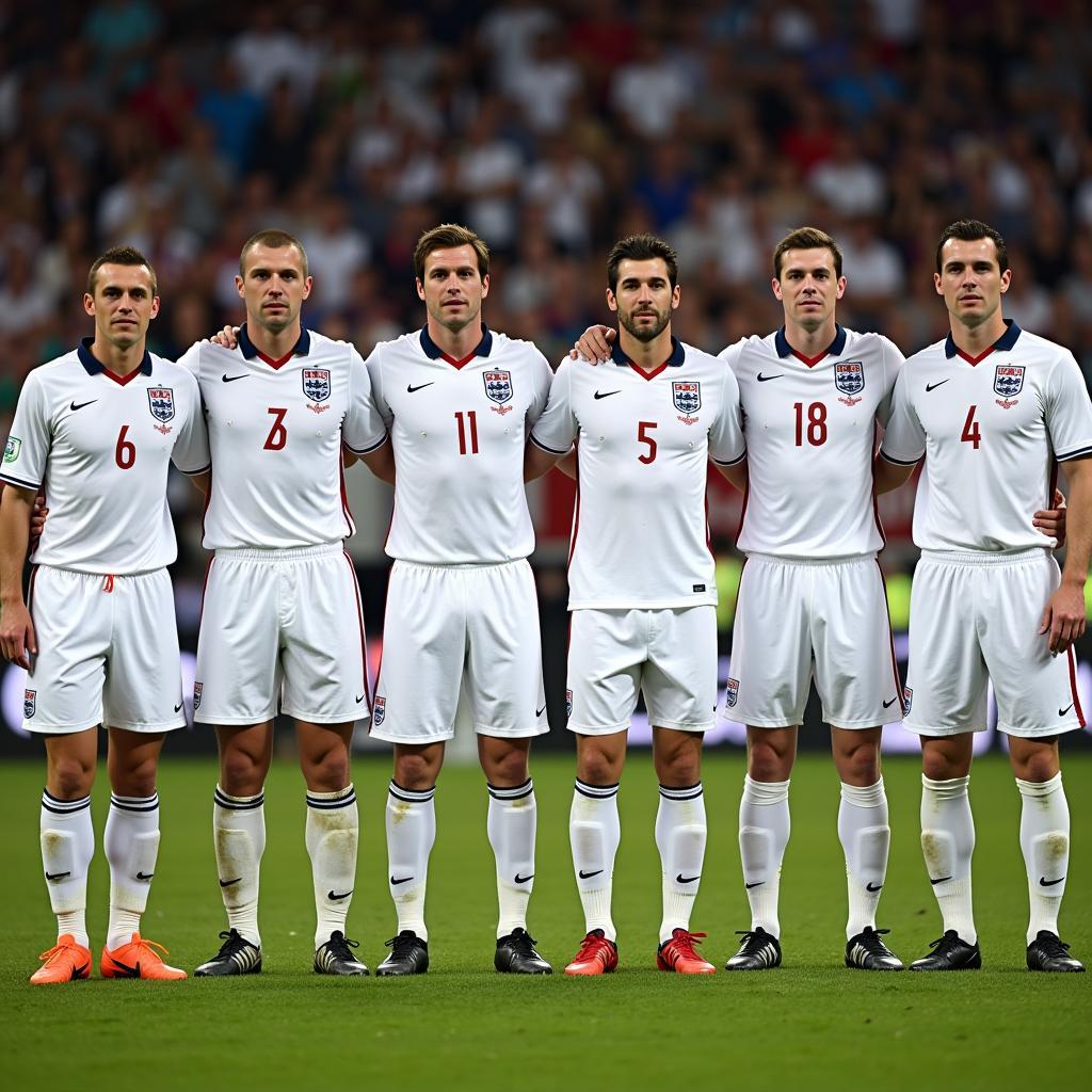 England 2006 Squad: Stars on the Pitch