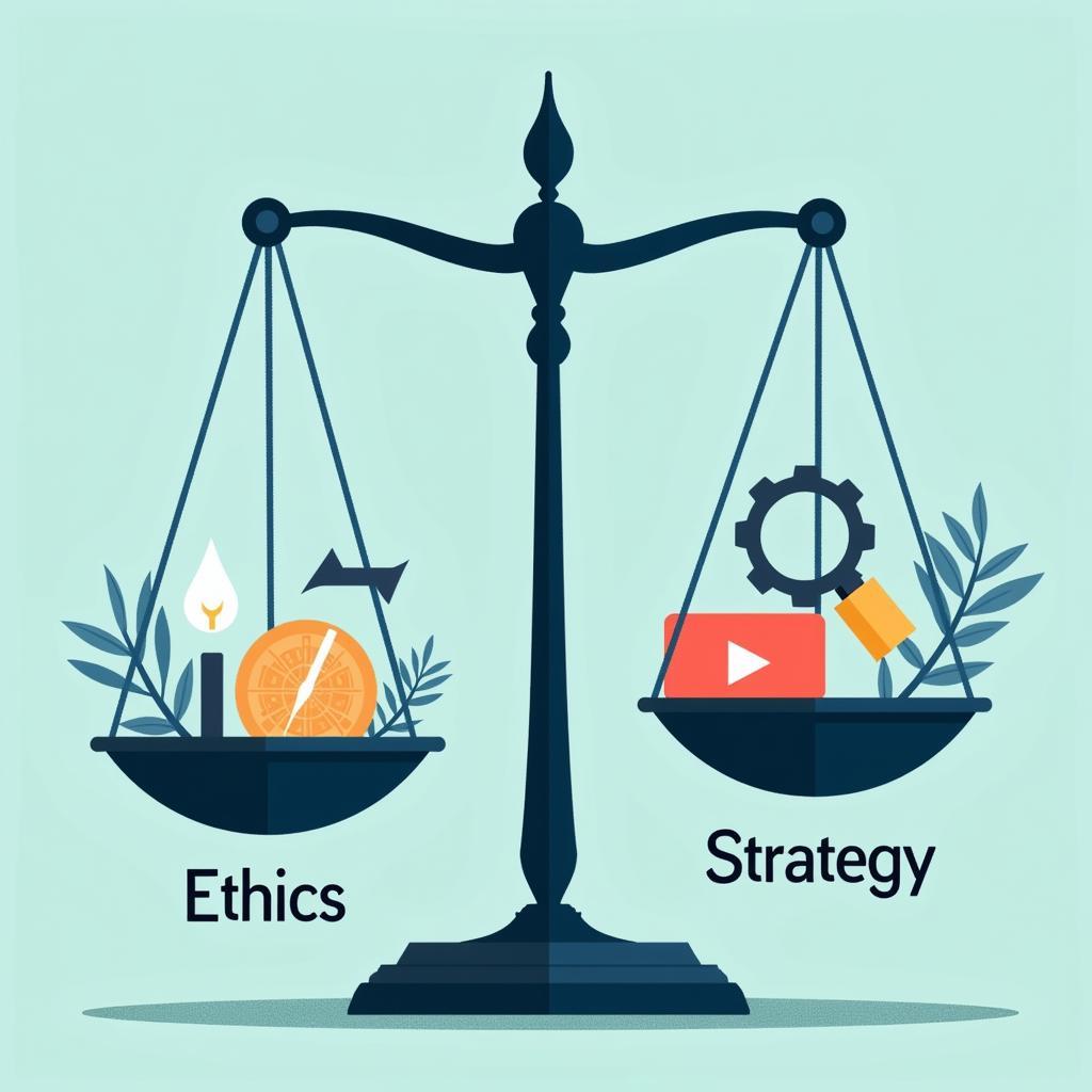 Ethical considerations of strategic thinking: A balancing act.