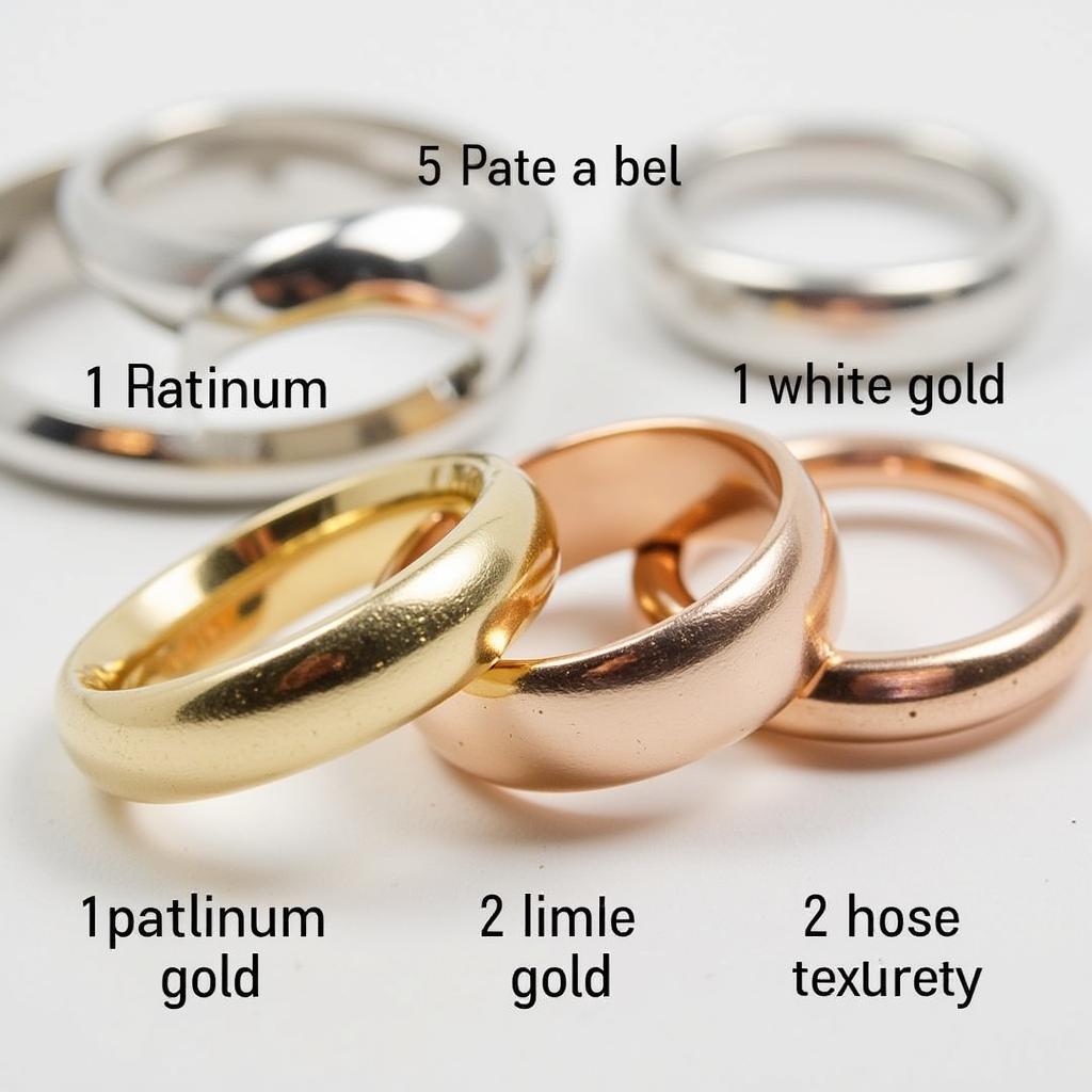 Comparing Different Metals for Engagement Rings