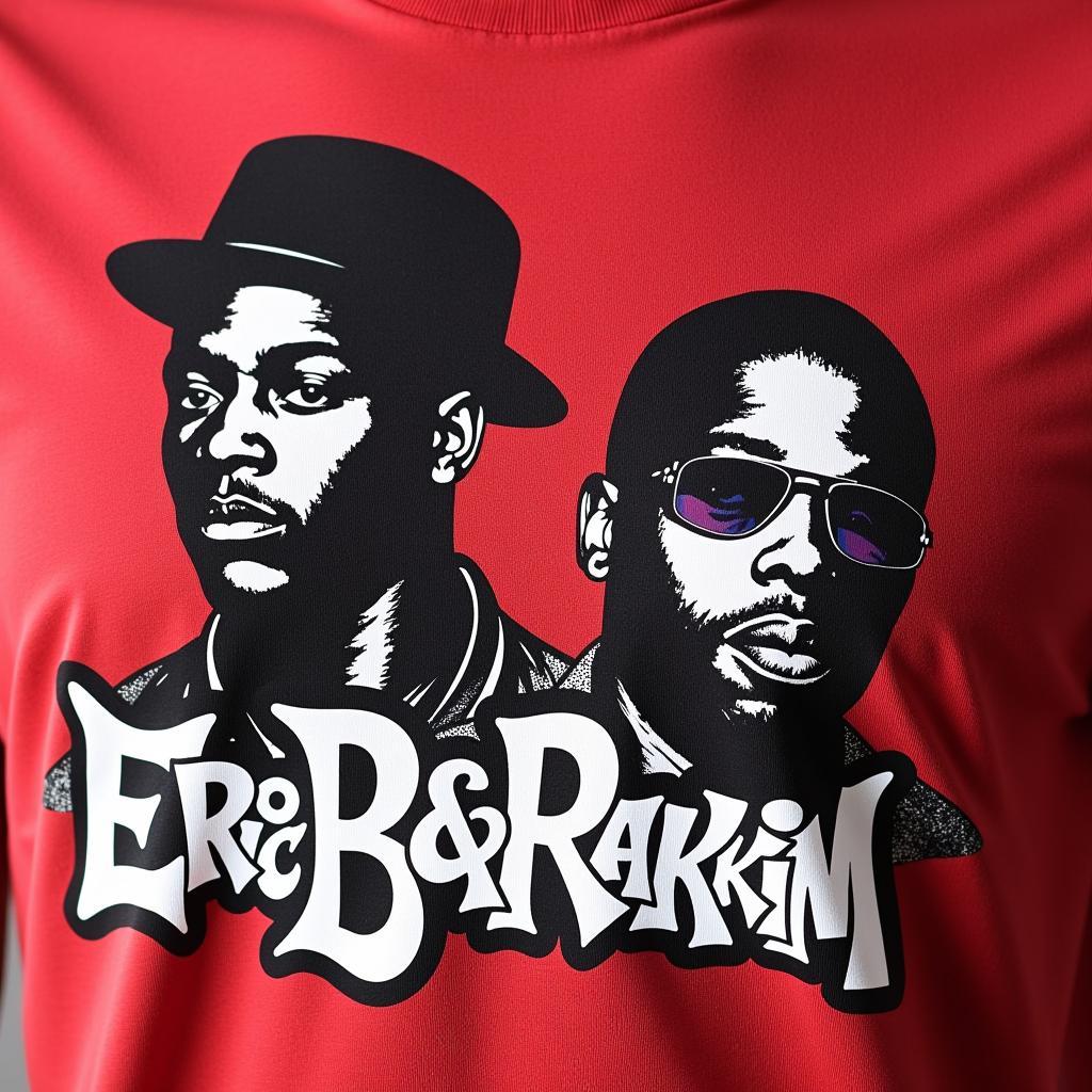 Classic Eric B & Rakim T-Shirt Design