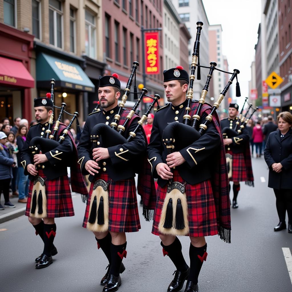 FDNY Bagpipe Band Modern Performance