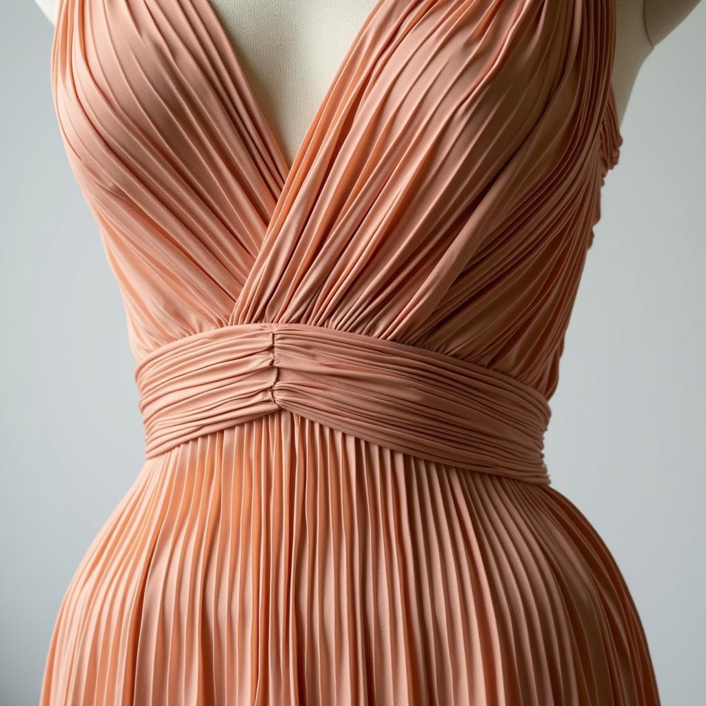 Fortuny Delphos Dress Pleating Technique