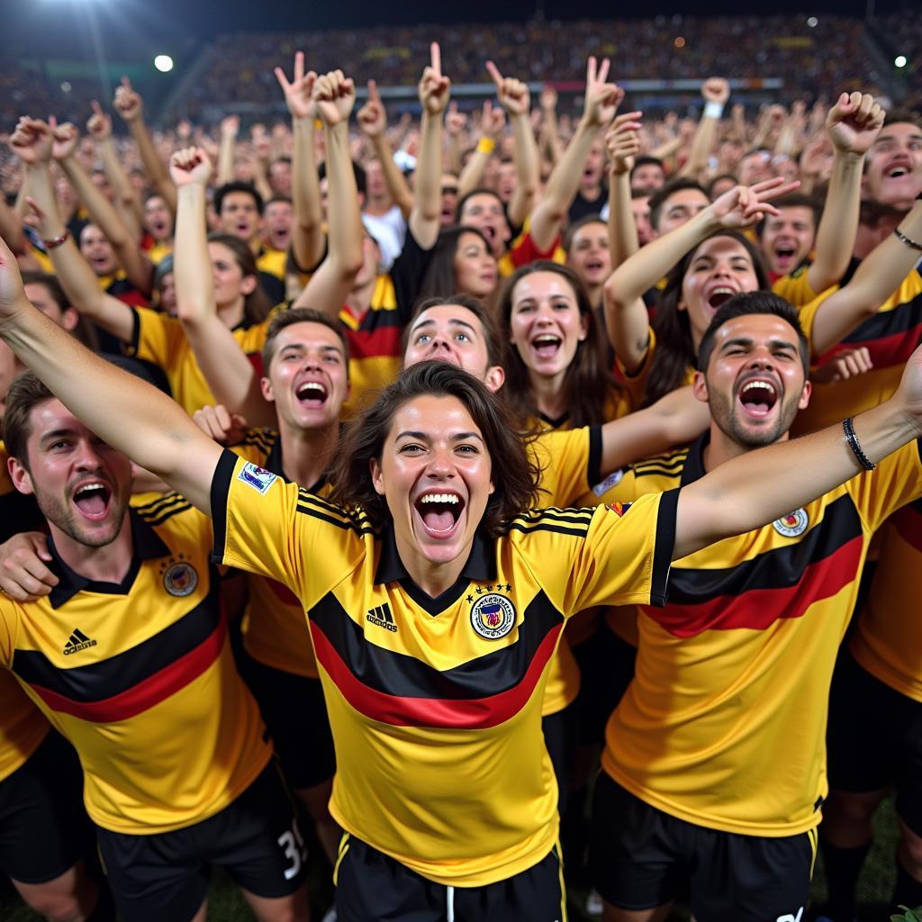 Germany Kit 2006 Fans Celebrating