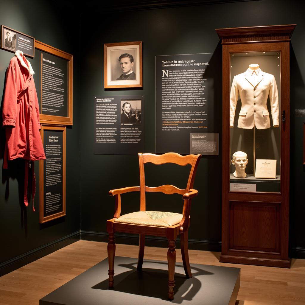 Titanic Deck Chairs in Museum Exhibits