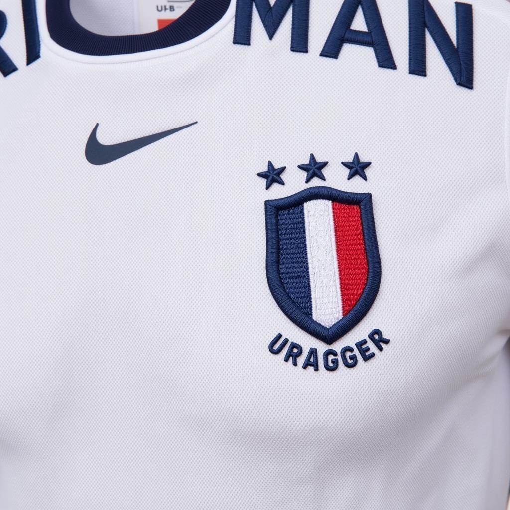 Close-up of the Griezmann long sleeve jersey