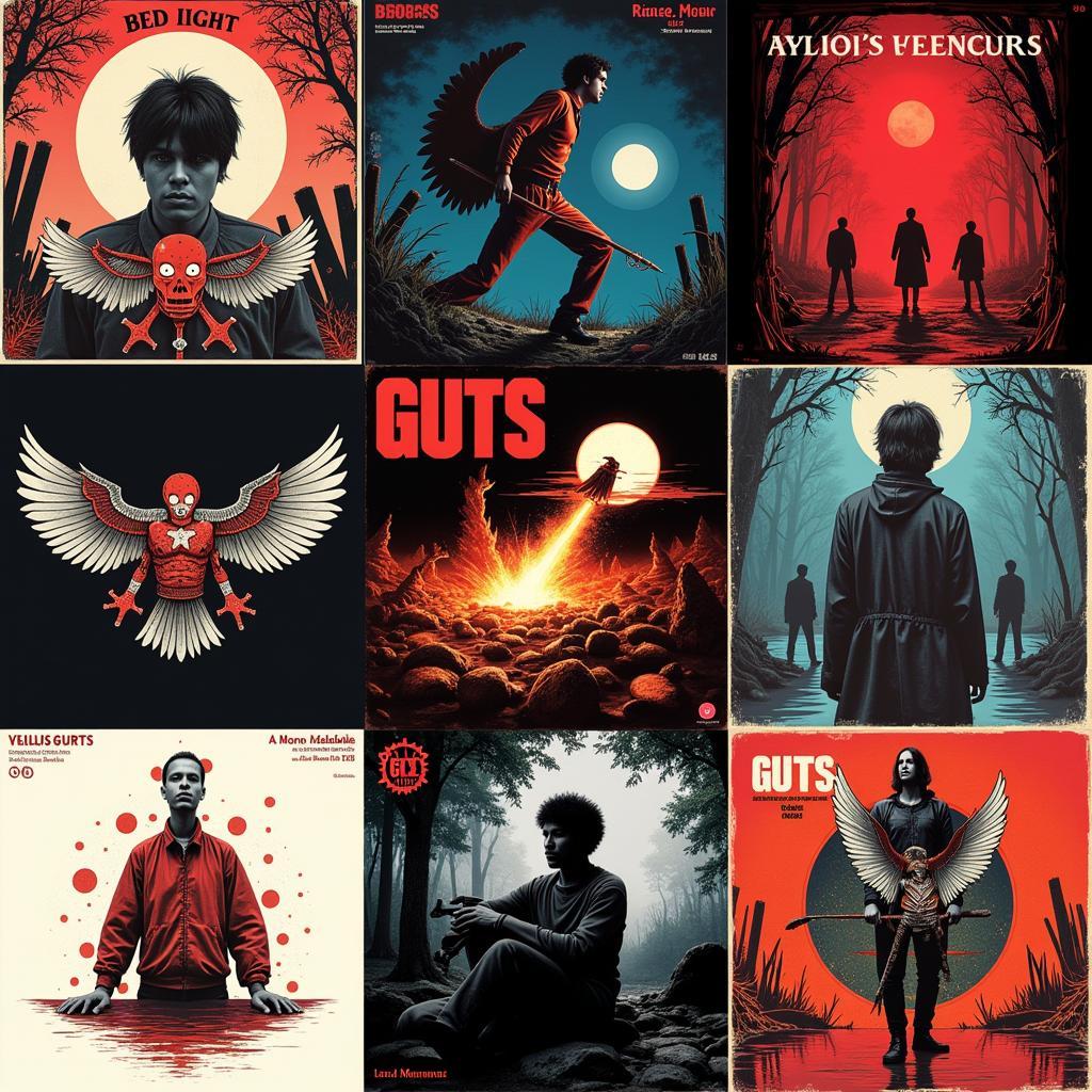 Guts Album Artwork Collection