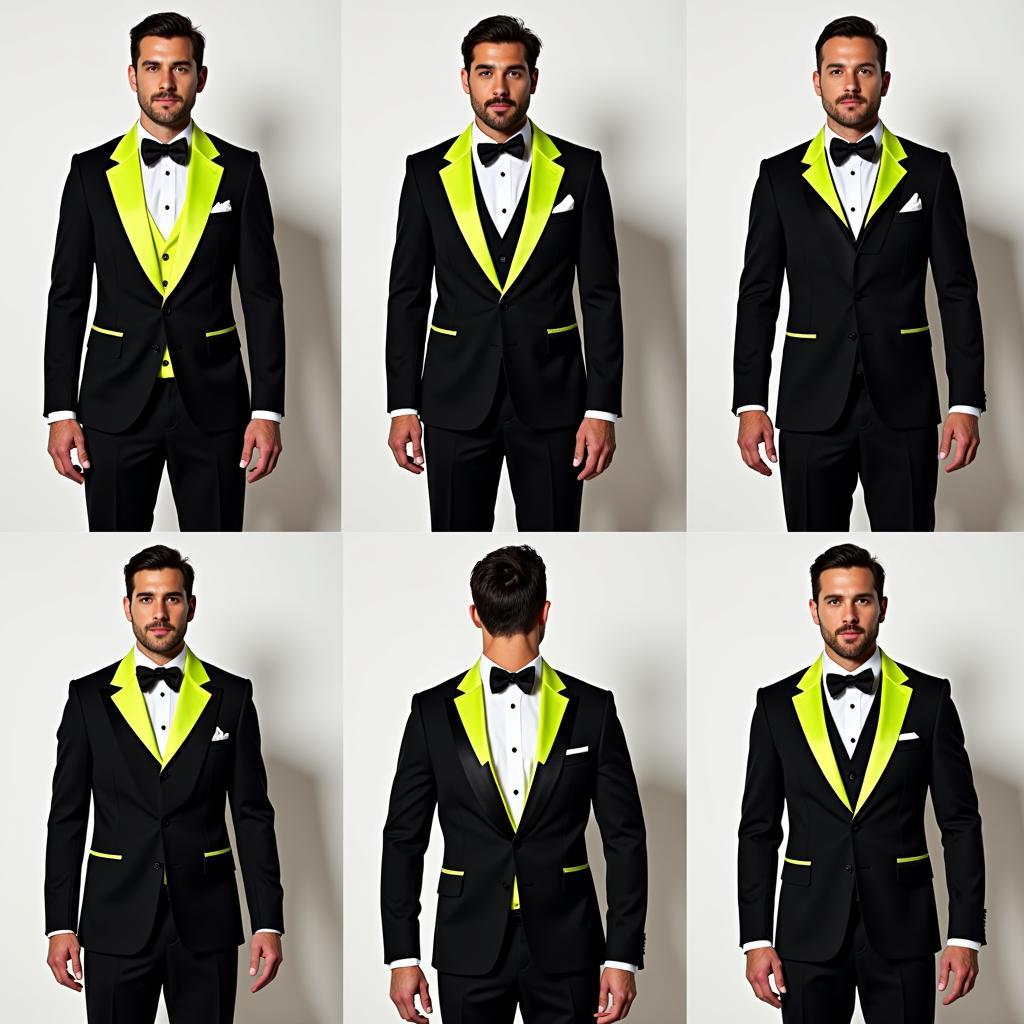 Different Hi Vis Tuxedo Styles