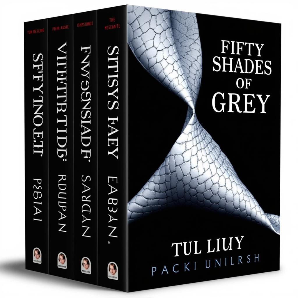 Hộp sách Fifty Shades of Grey