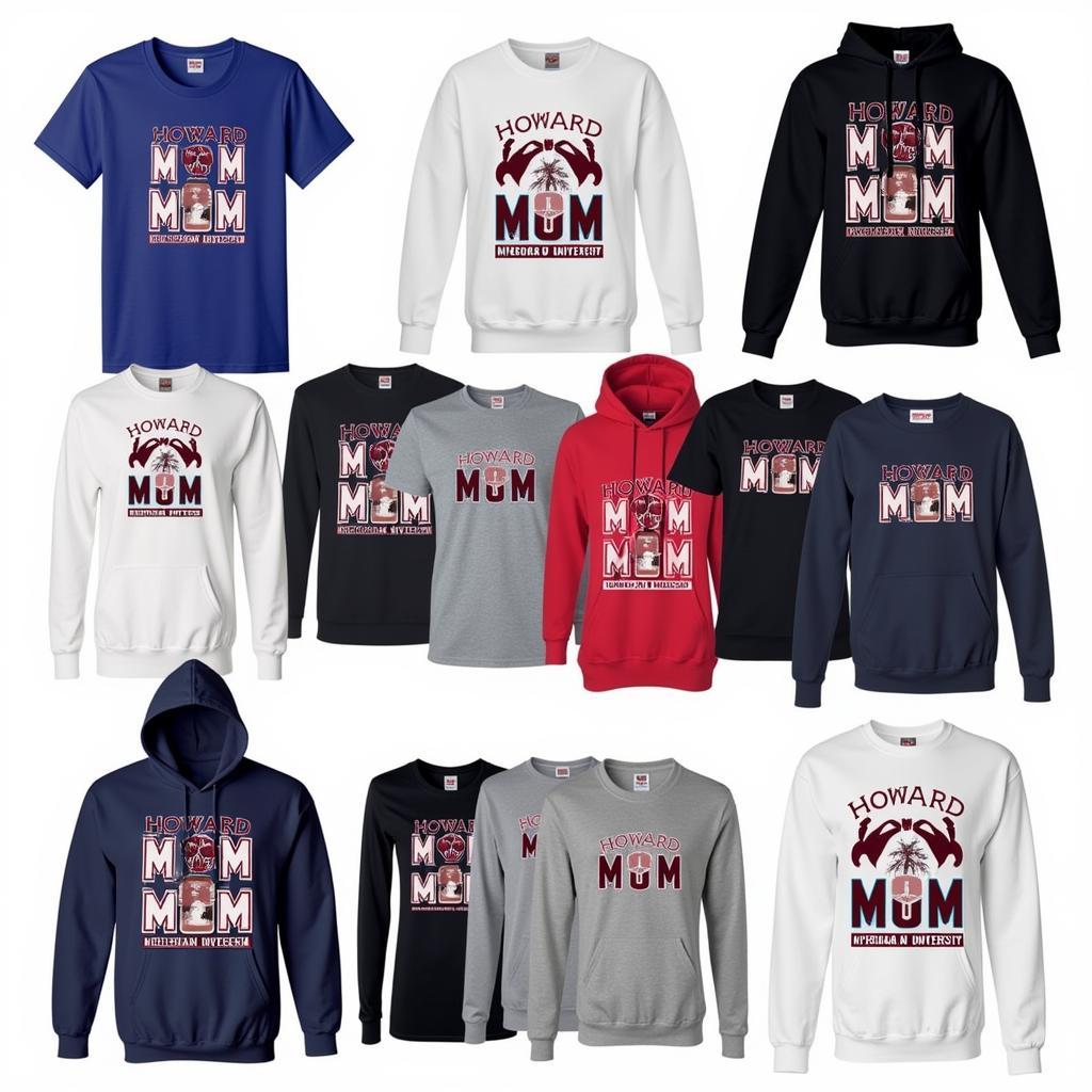 Different Howard University Mom Shirt Styles