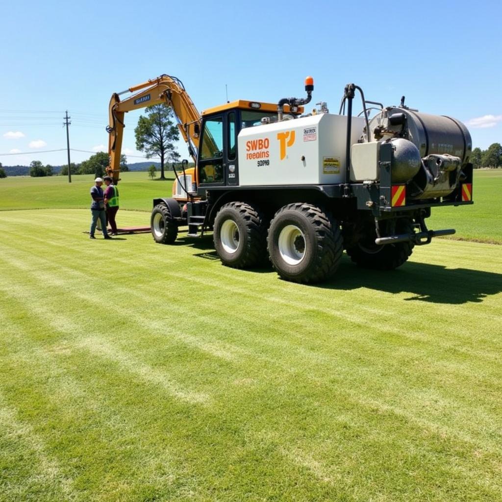 Hydro Seeding cho Công Trình Sydney