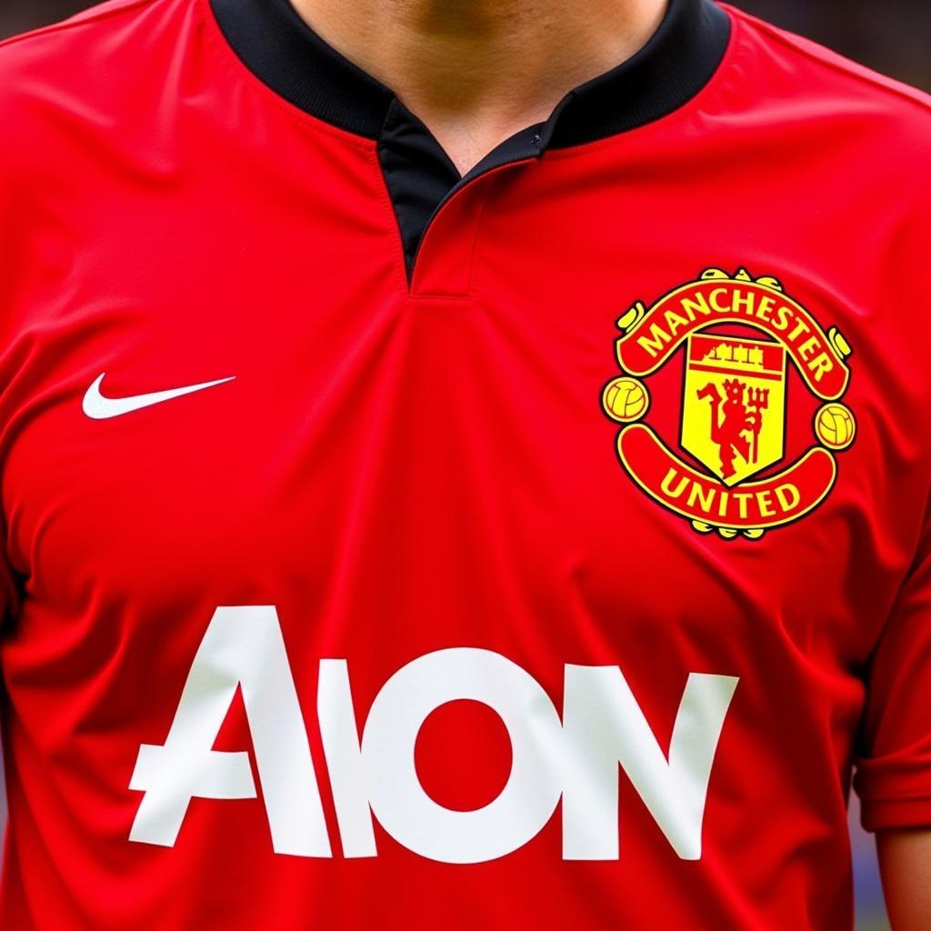 Áo đấu Manchester United 2009 màu đỏ