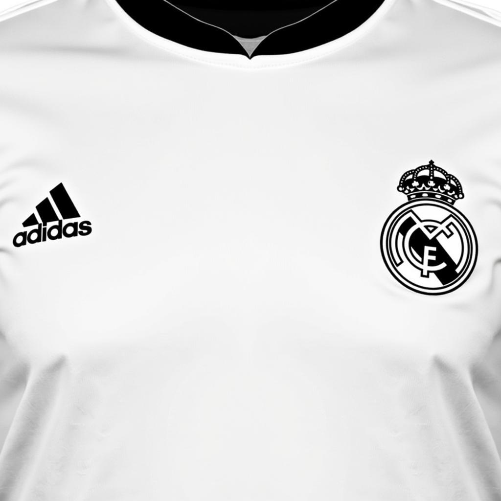 Áo đấu Real Madrid 2014-2015 mặt trước