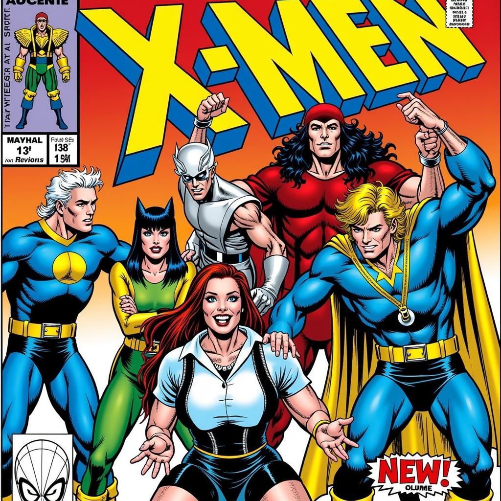 John Byrne X-Men cover art