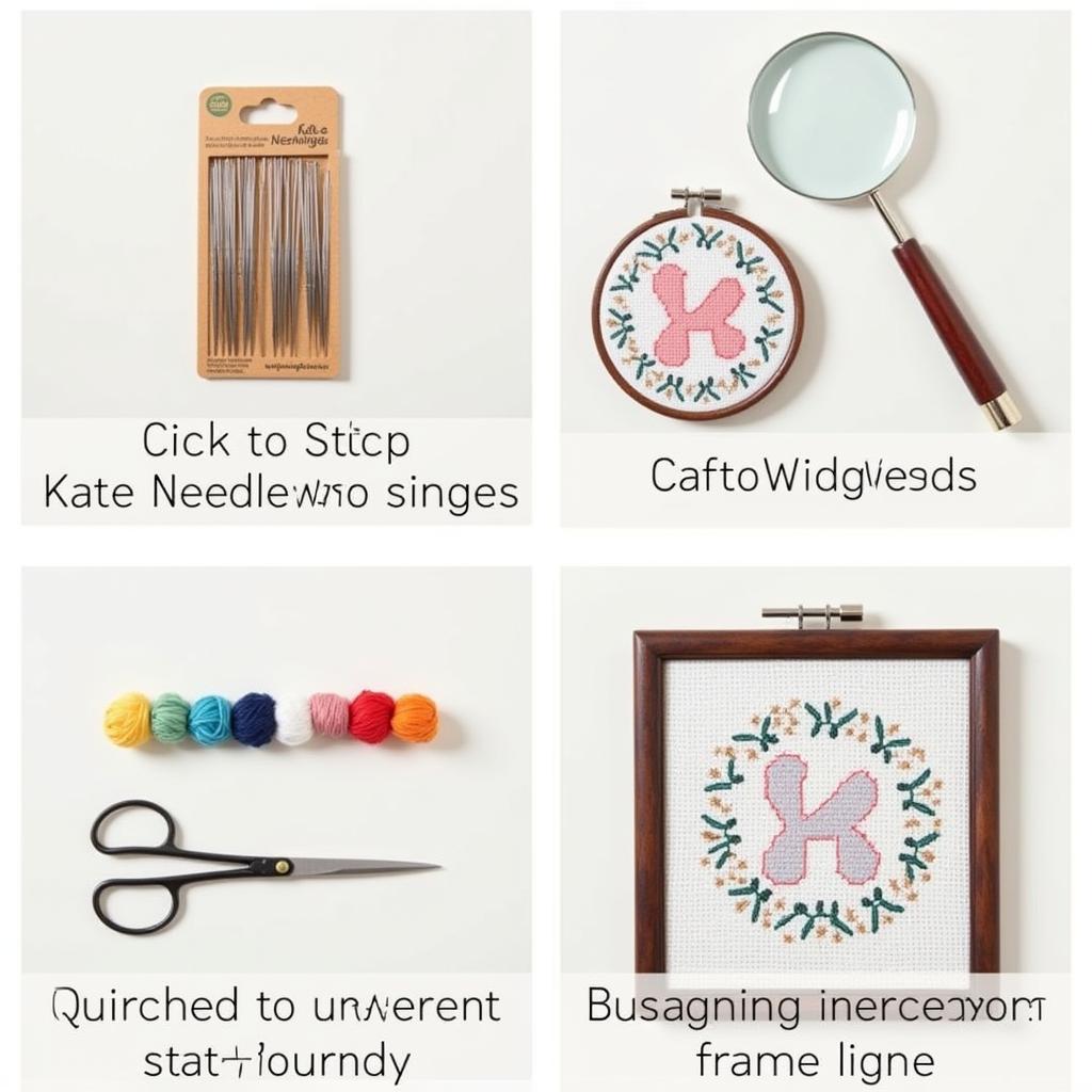 Kate Woodward Needlepoint Stitching Tools