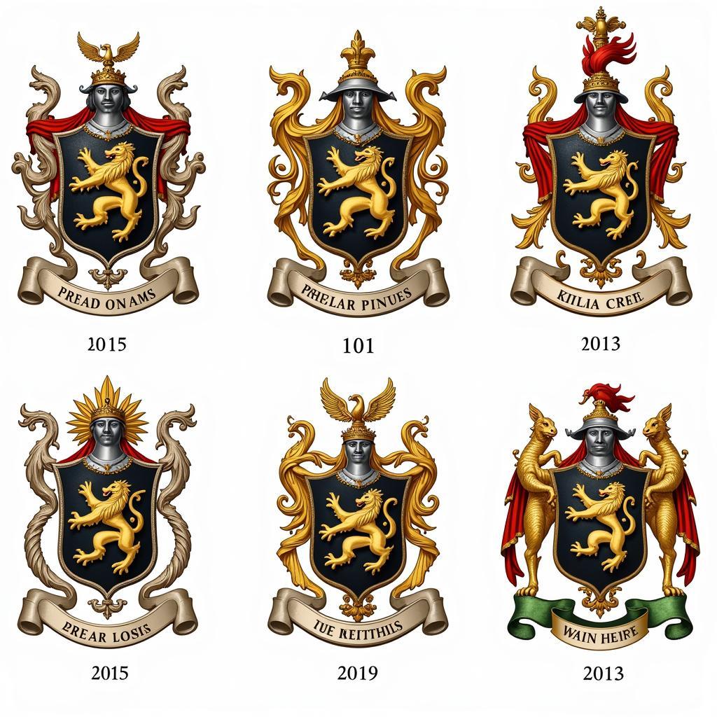 Variations of Kelleher Crest Through History