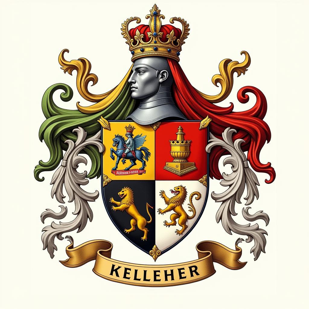 Kelleher Family Crest Symbolism Explained