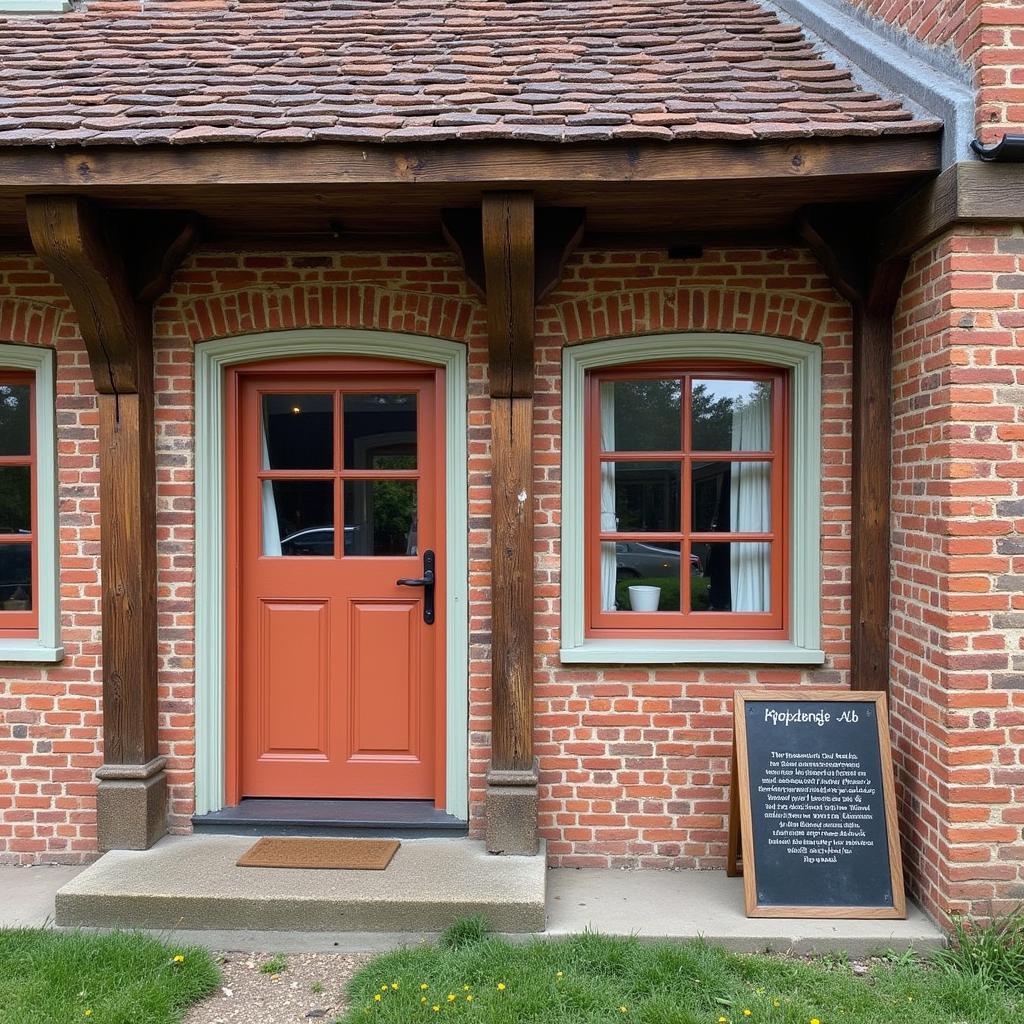 Exploring the historic buildings in Appledore, Kent