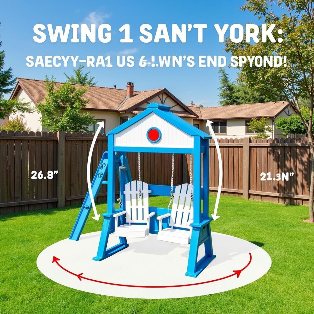 Size and Space Considerations for a Swing Set