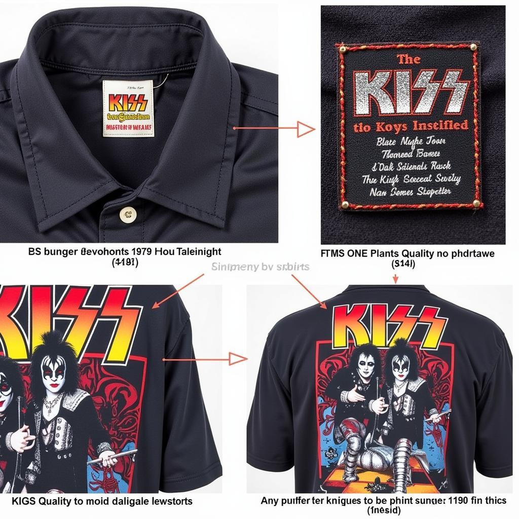 Kiss 1979 Tour Shirt Authenticity Check