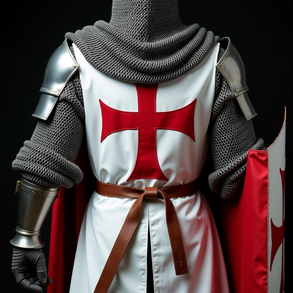 Knights Templar armor and weapons