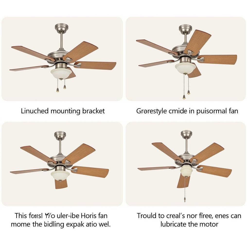 Installing and maintaining country ceiling fans