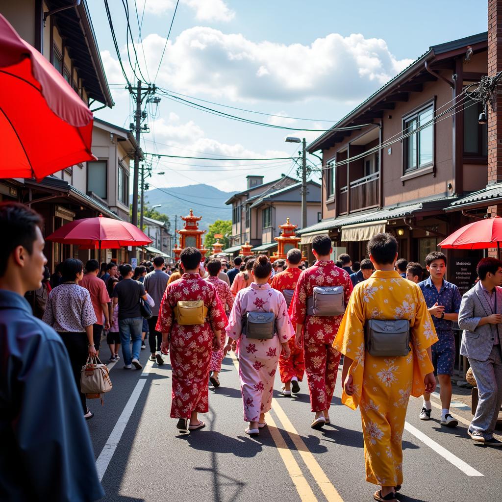 Lễ hội Matsuri Nhật Bản