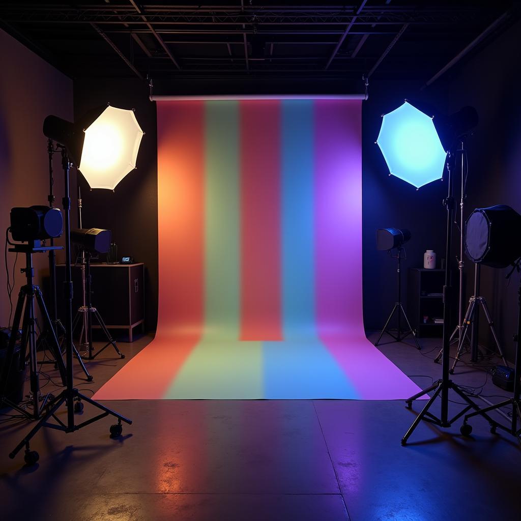 LED Lighting in a Photography Studio