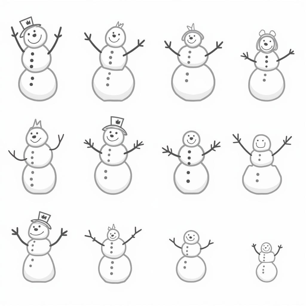 Let It Snow Snowman SVG Scalable Vector Graphics