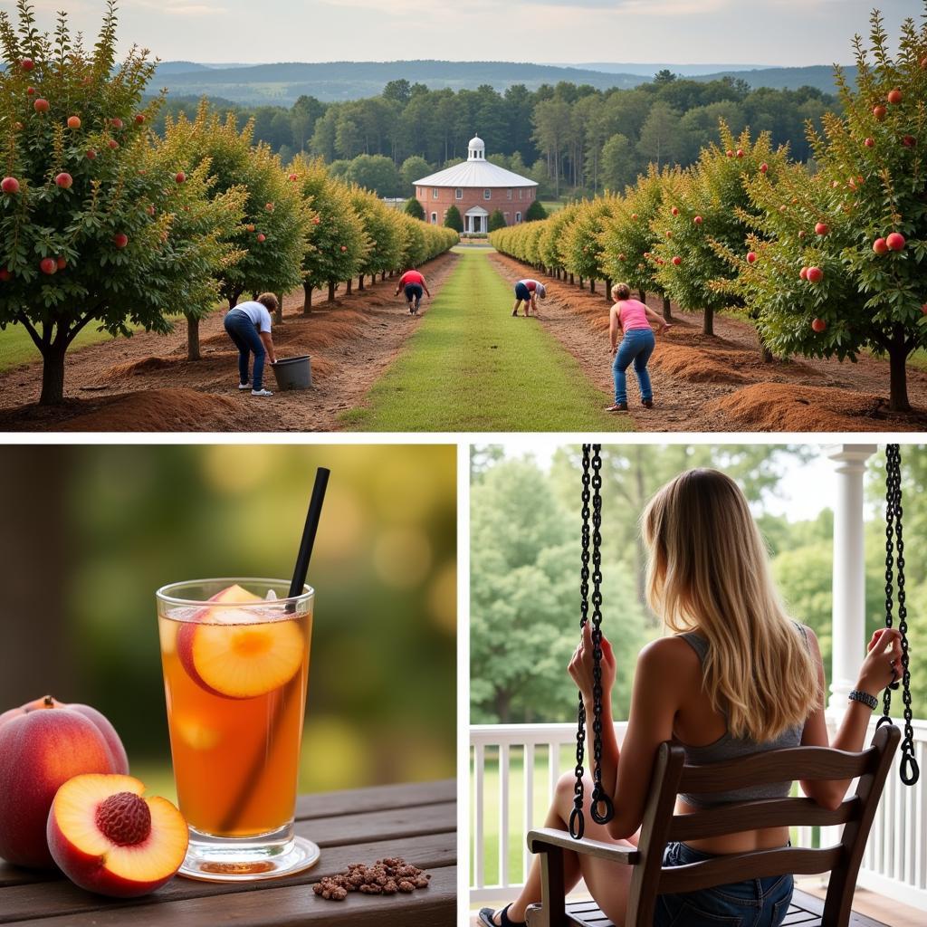 The history of peach tea in Georgia