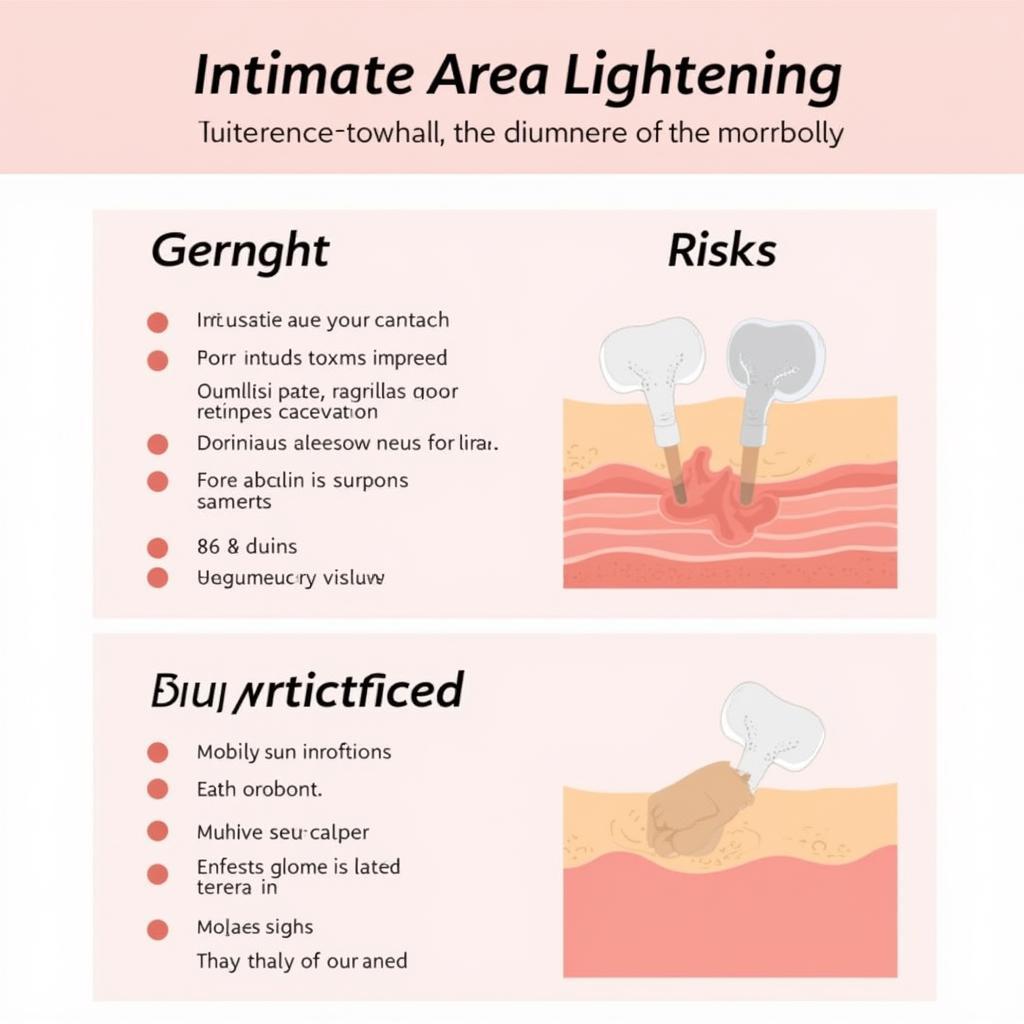 Lợi ích và rủi ro của việc làm trắng vùng kín