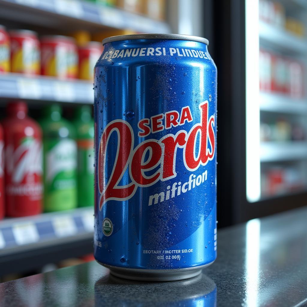 32 Ounce Soda Can - A Close-Up View