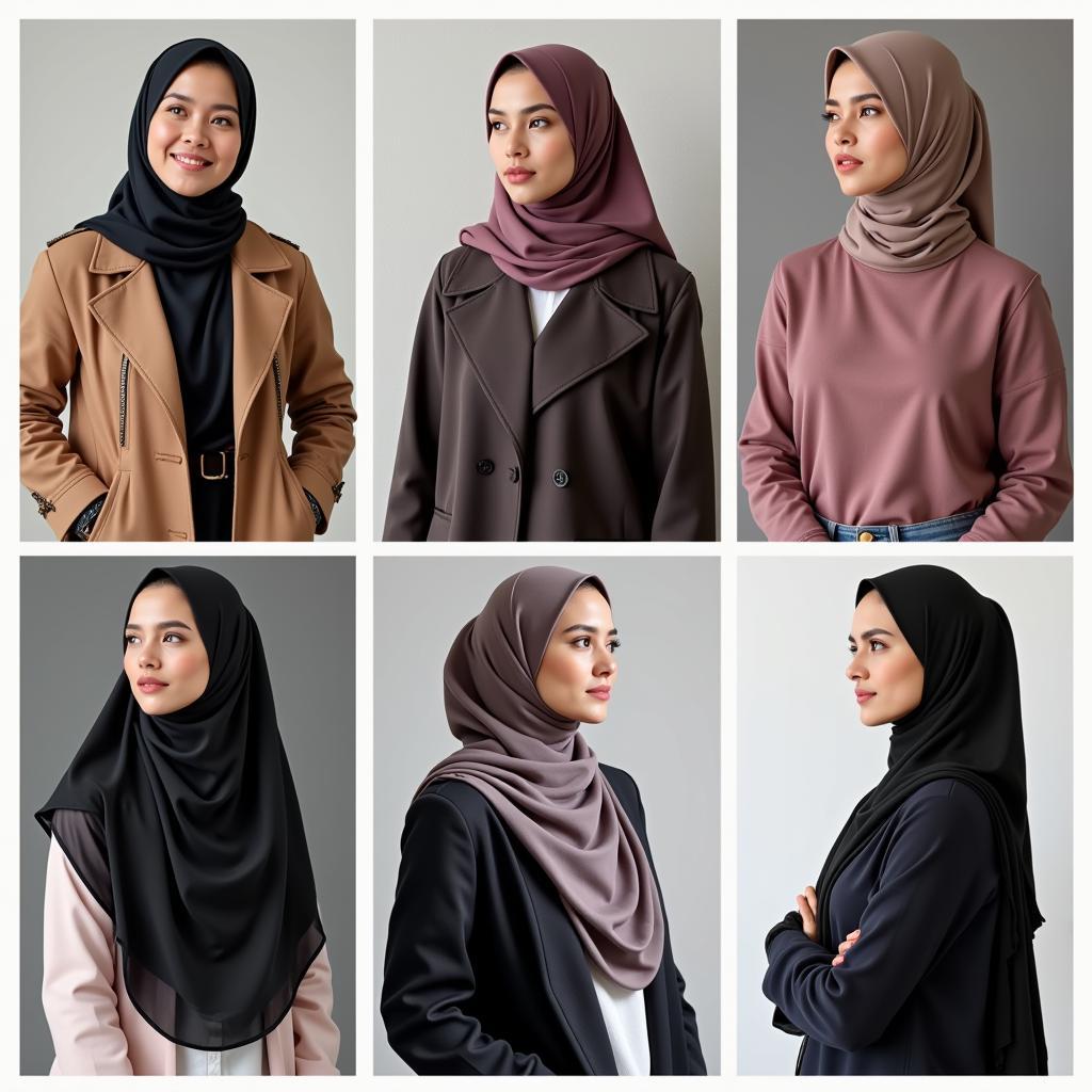 Tự tin tỏa sáng cùng long hijab