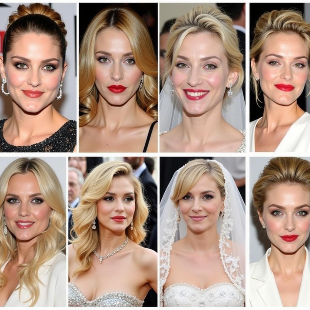 Madonna's Wedding Makeup and Hairstyle