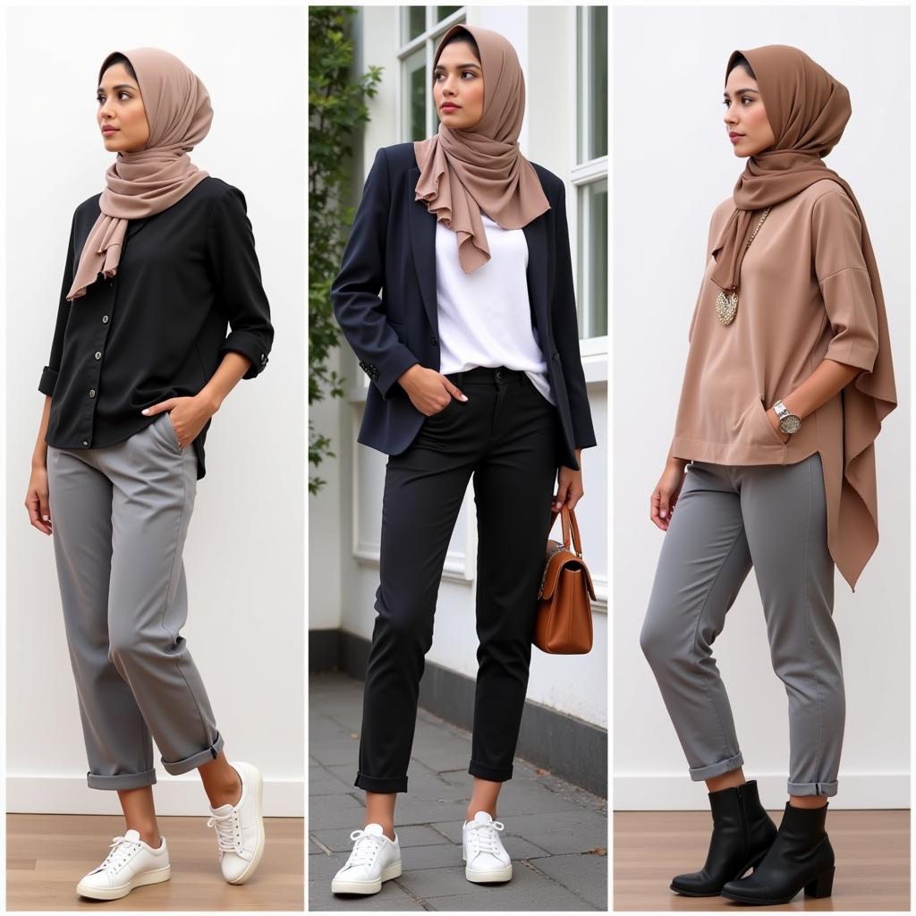 Thiết kế hiện đại của khăn trùm đầu Mariam Hijab