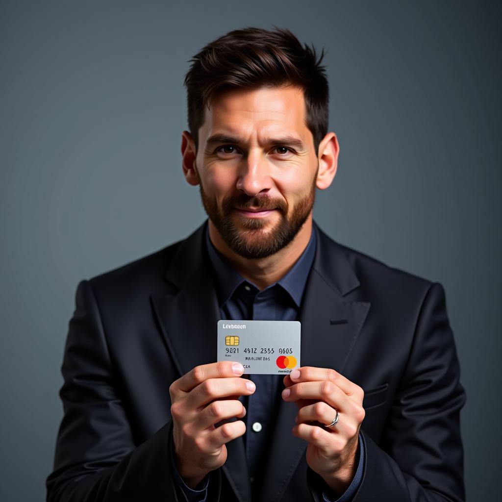 Messi hợp tác cùng Master Card