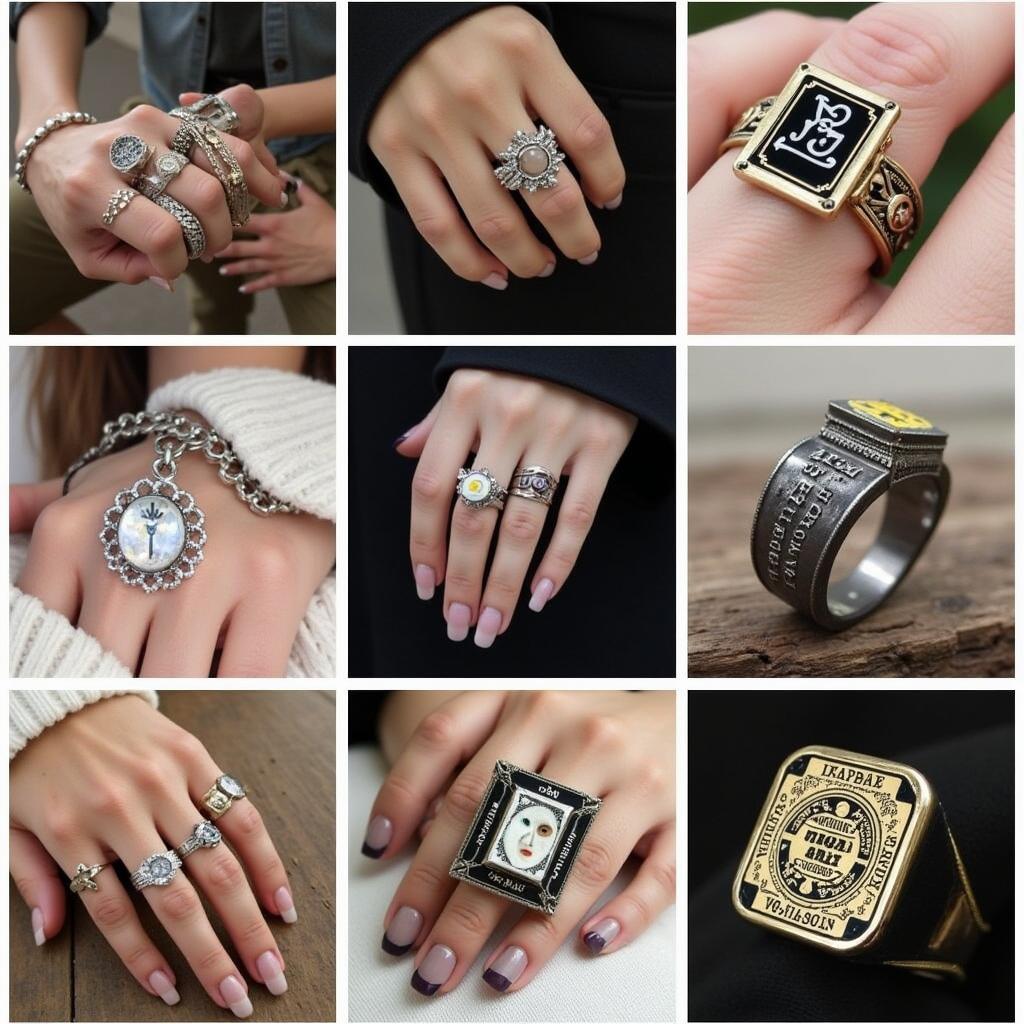 Modern Ouija Board Ring Styles