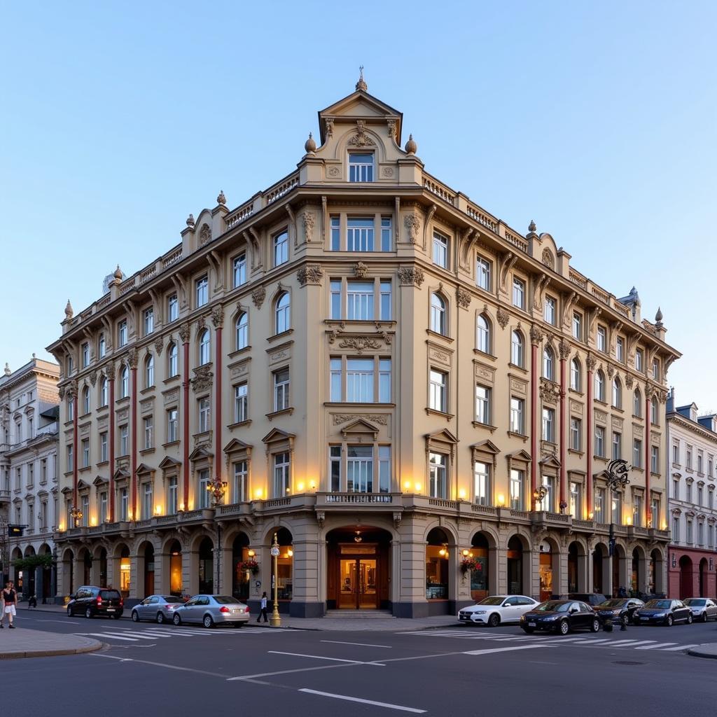 Moscow Marriott Royal Aurora Hotel Exterior