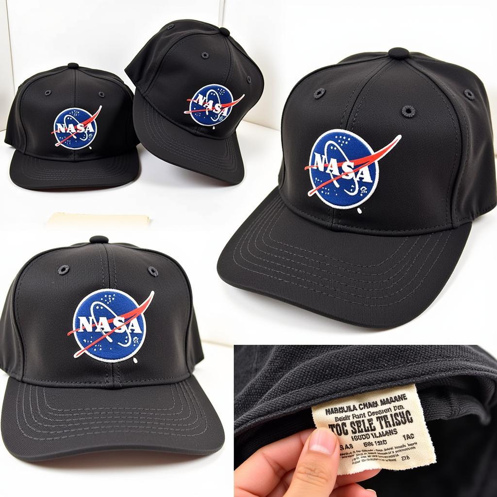 Nhận diện mũ NASA hat vintage chính hãng