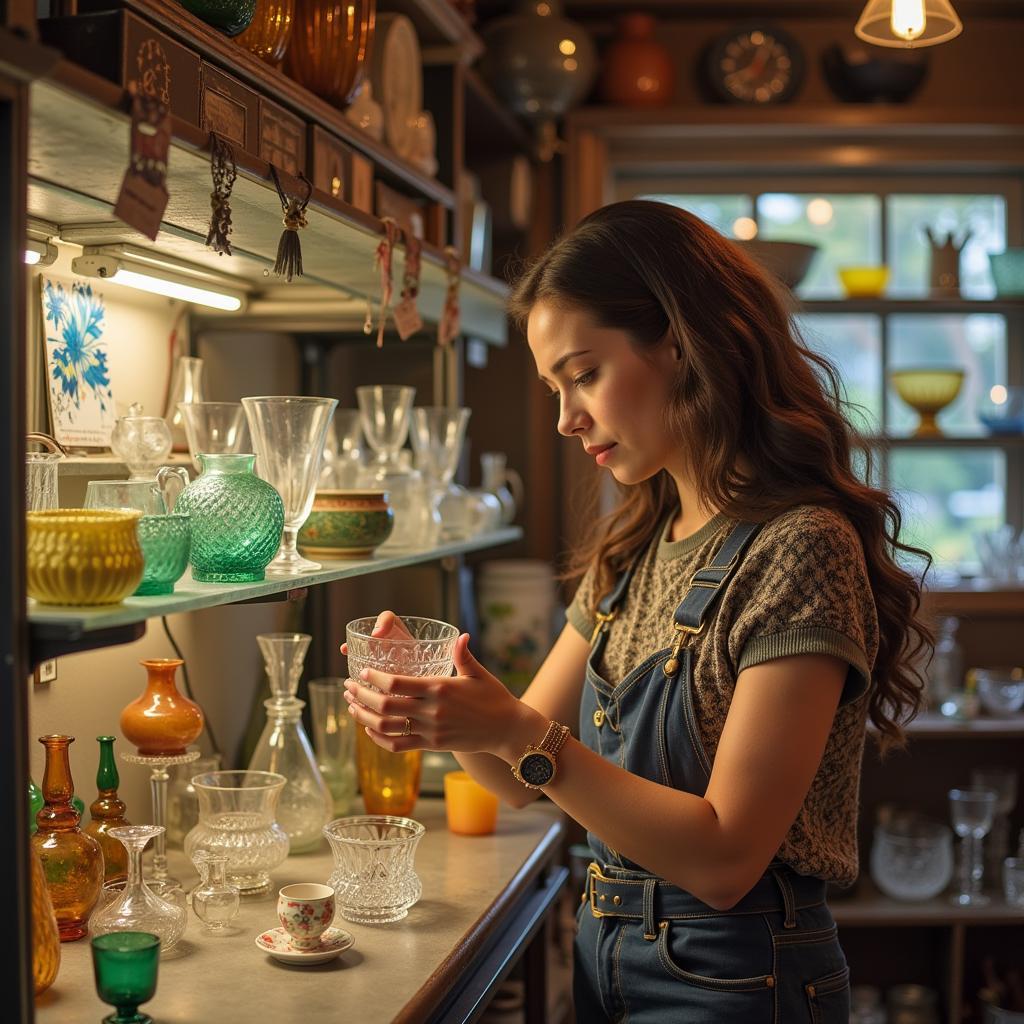 Exploring Vintage Glassware Collection