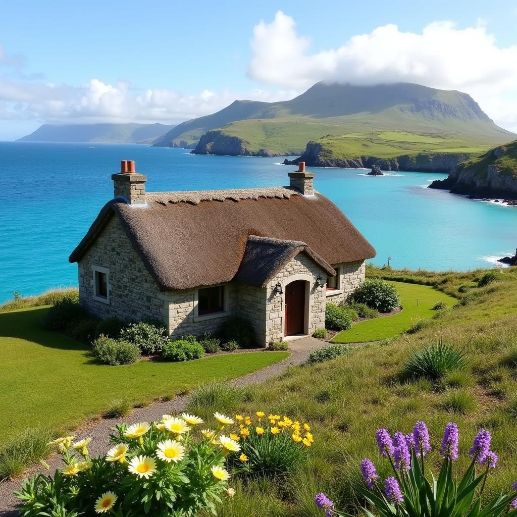 Nhà đẹp Hebrides Scotland