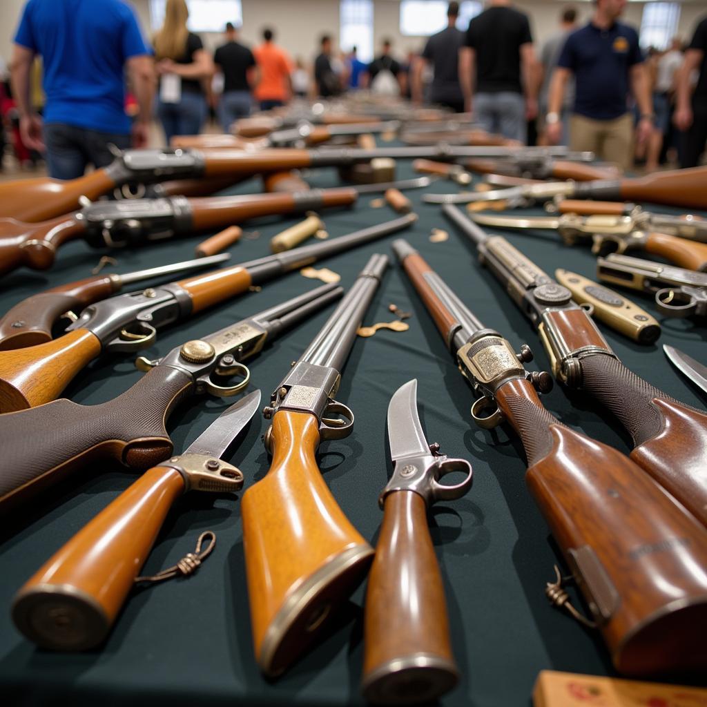 Rare and Unique Items at the Flint Gun and Knife Show