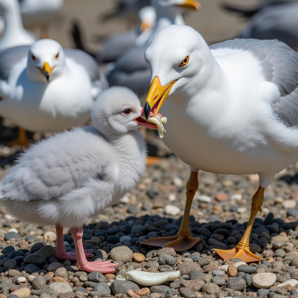 Seagull Chick Rearing