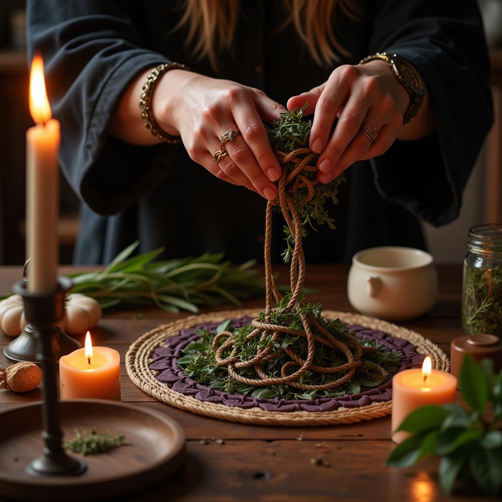 Nút thắt phù thủy trong ma thuật