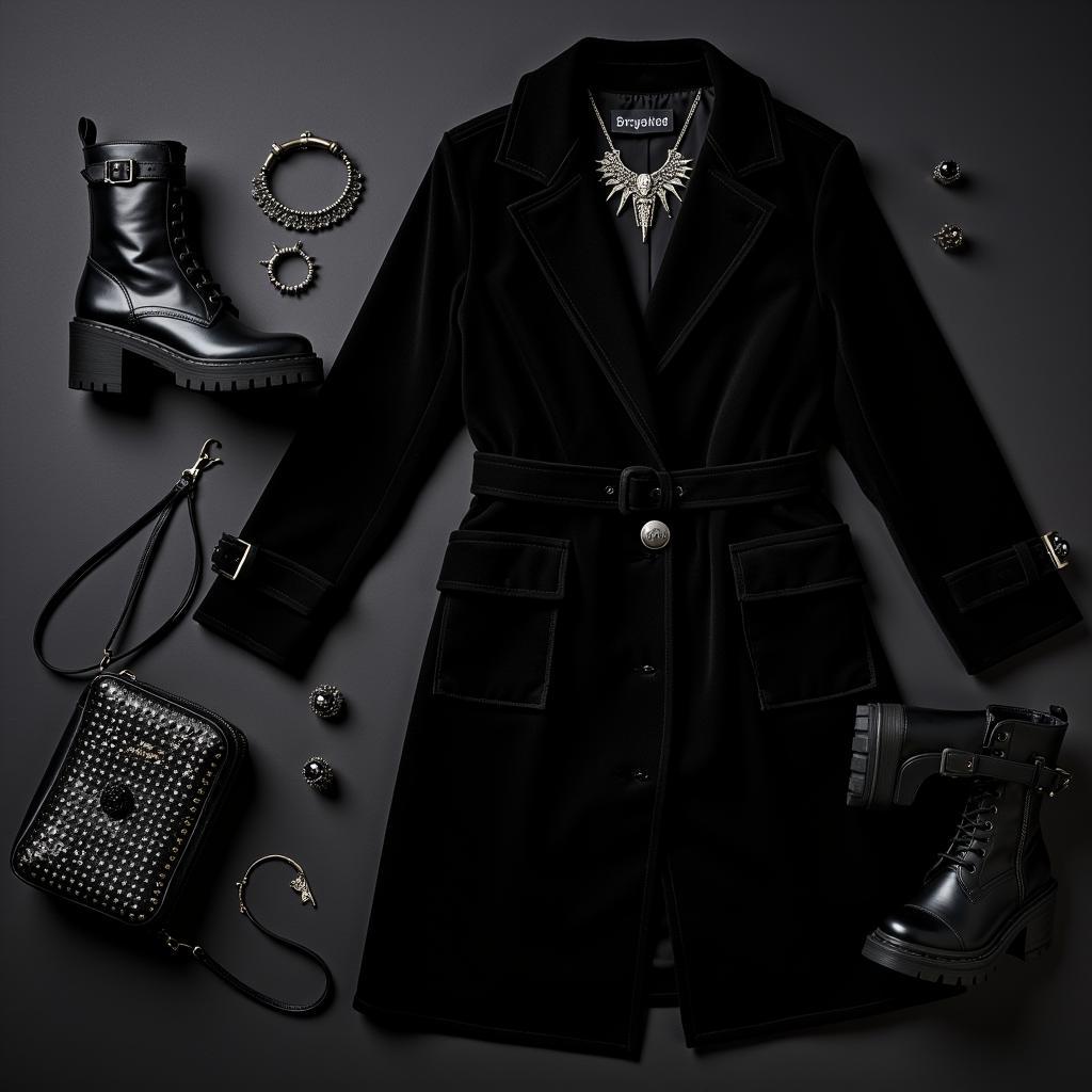 Gothic Accessories for Black Coats